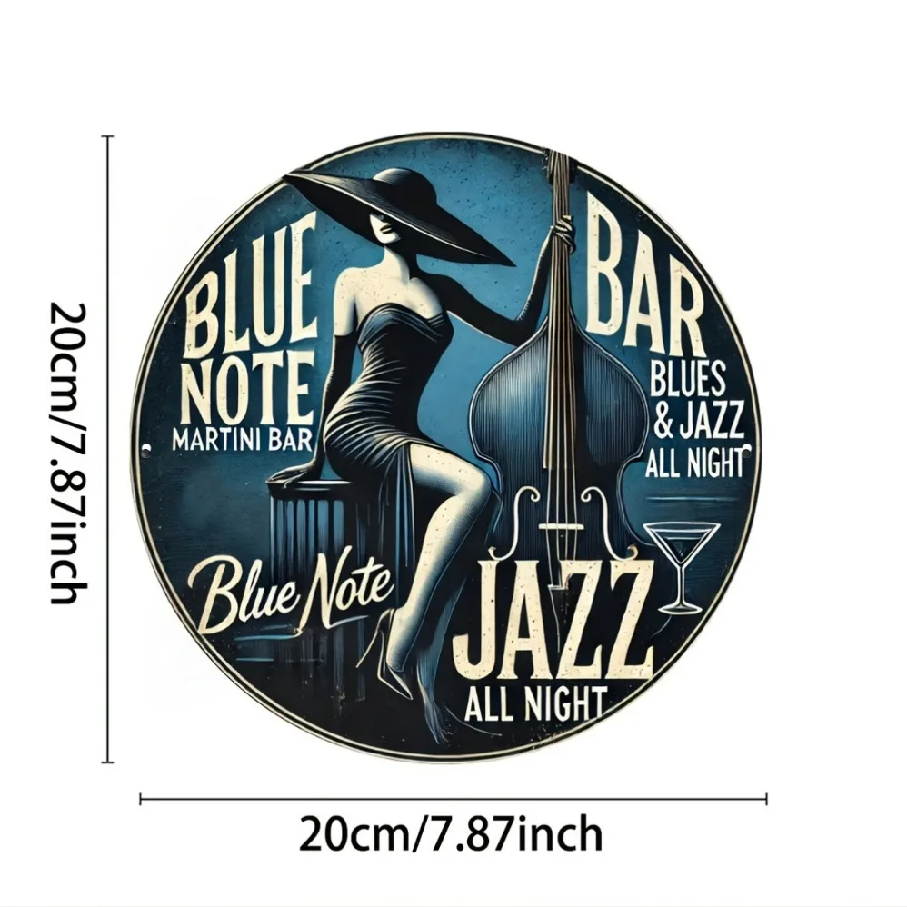 Blue Note Jazz Martini Bar Vin - Vintage Collectible Plates review and price