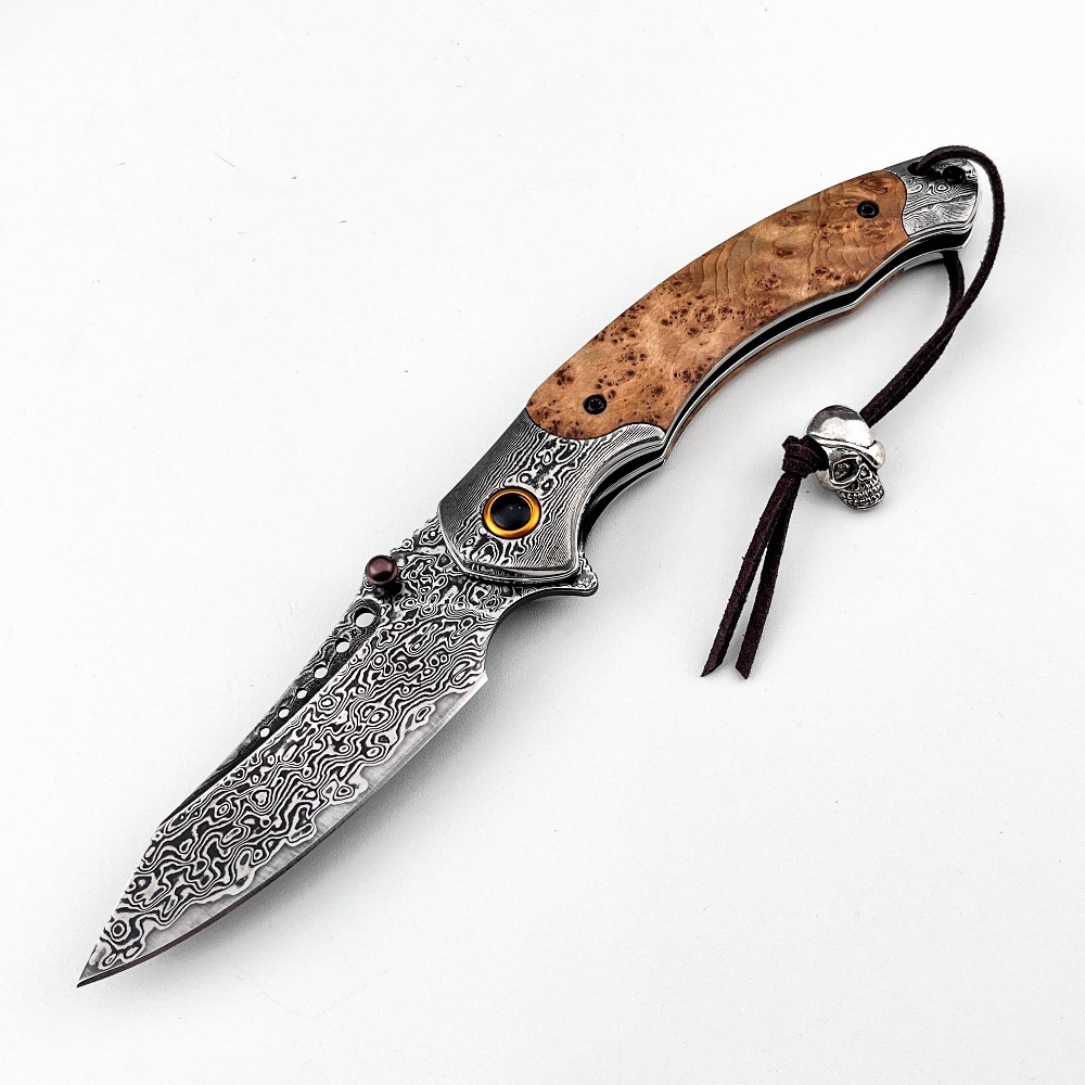 High Hardness Damascus Pattern - Vintage Collectible Knives review and price