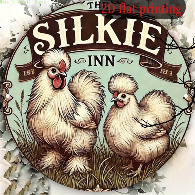 Vintage The Silkie Inn Round T - Vintage Collectible Plates review and price