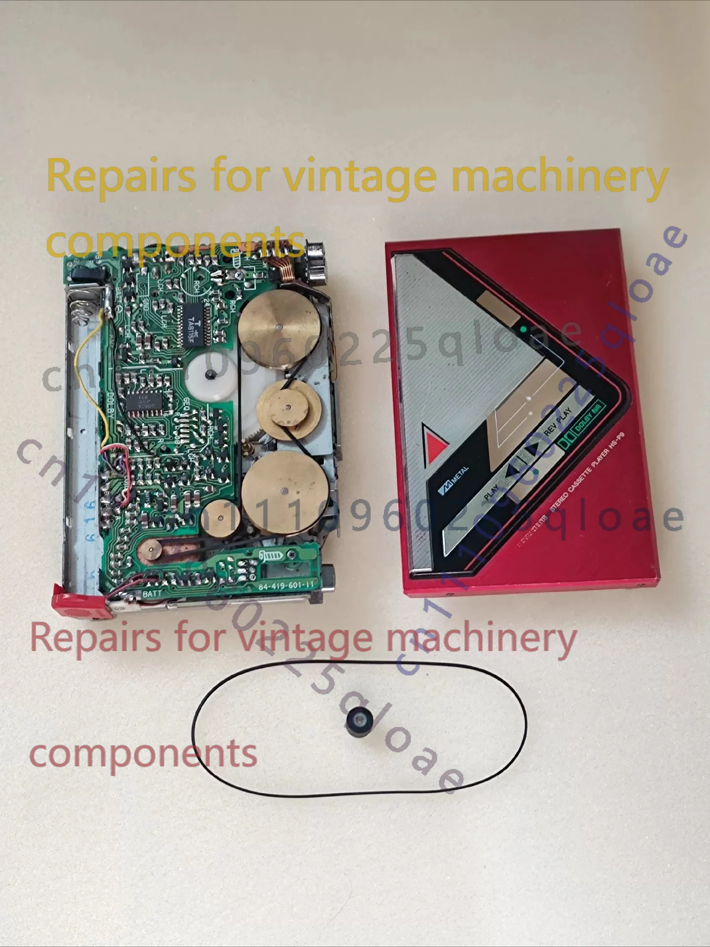 Drive Belt & Pinch Roller Repl - Cassette Walkman Belt review and price