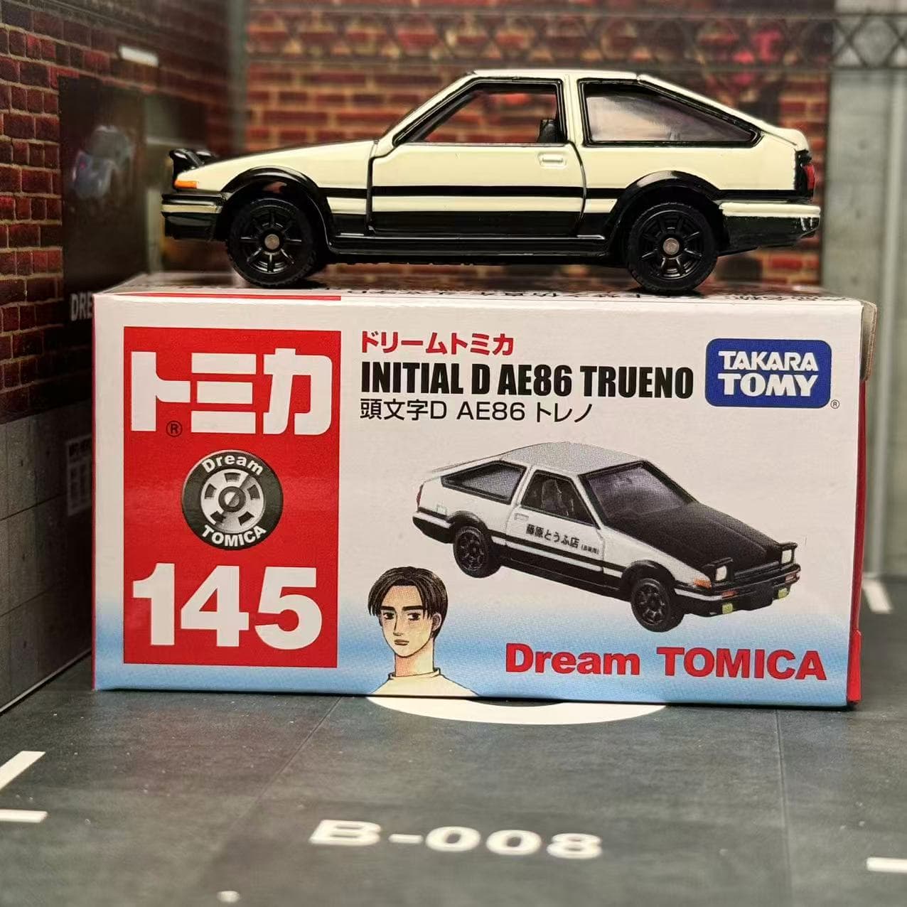 Dream Tomica NO. 145 Initial D - Vintage Collectible Model Cars review and price