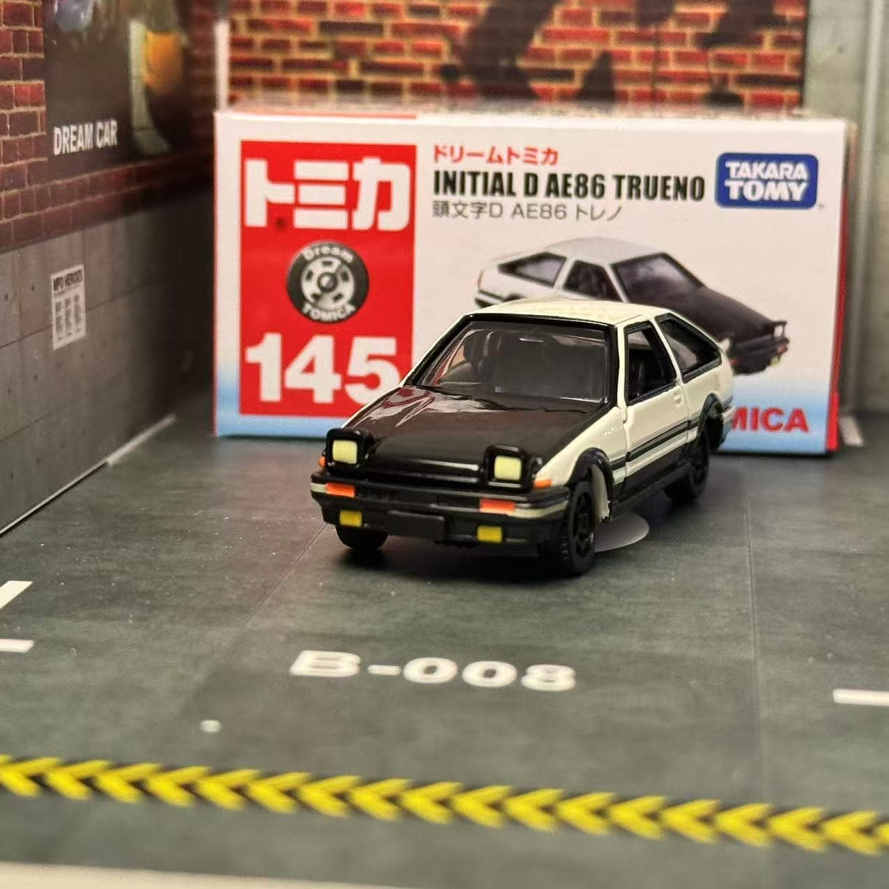 Dream Tomica NO. 145 Initial D - Vintage Collectible Model Cars review and price