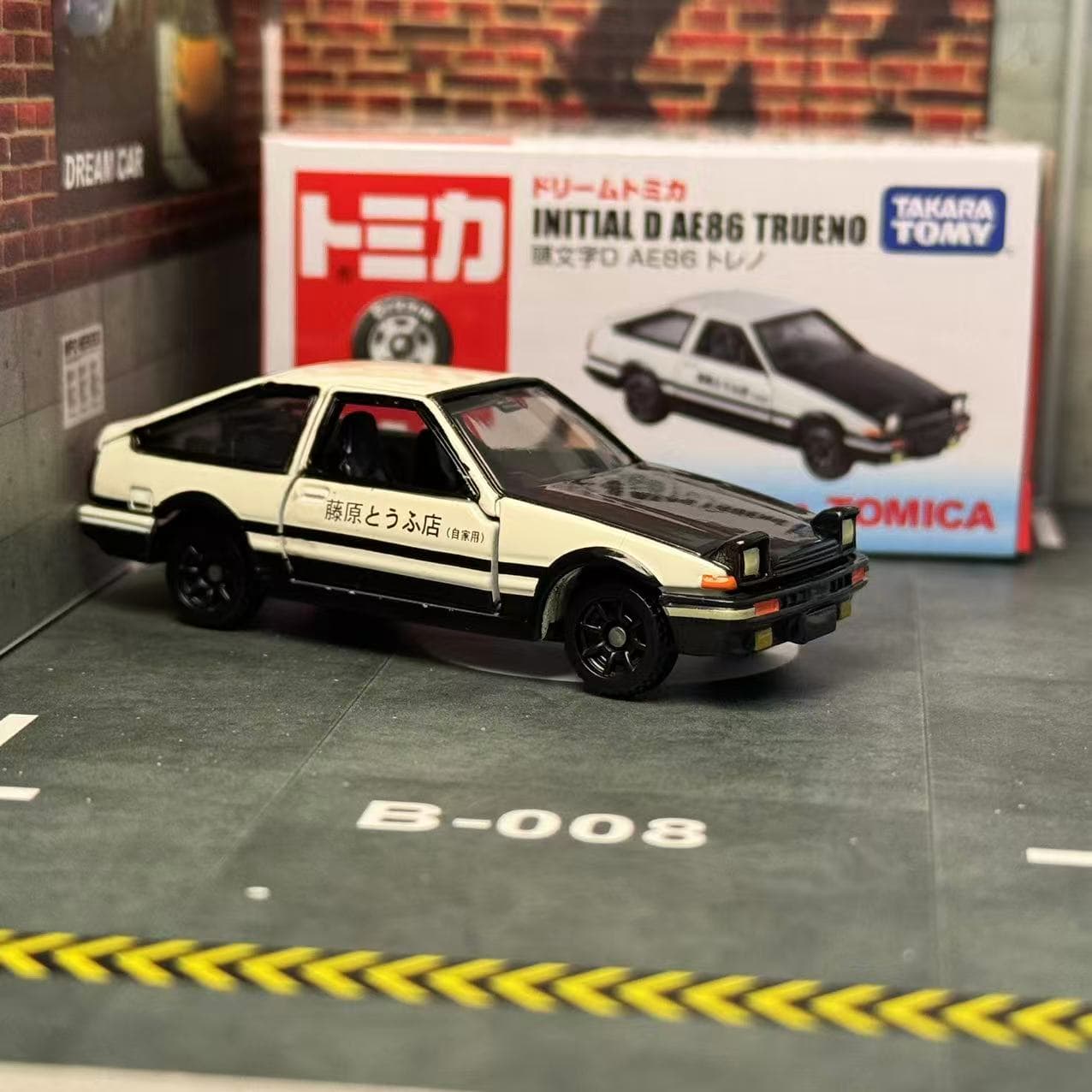 Dream Tomica NO. 145 Initial D - Vintage Collectible Model Cars review and price