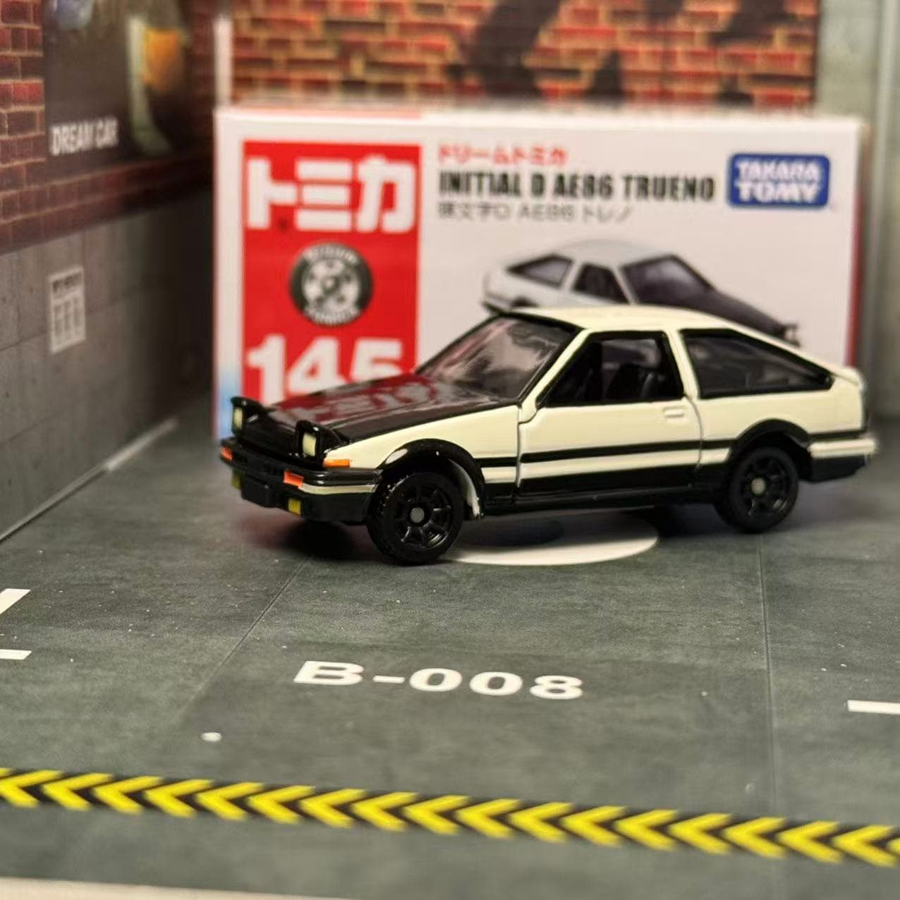 Dream Tomica NO. 145 Initial D - Vintage Collectible Model Cars review and price
