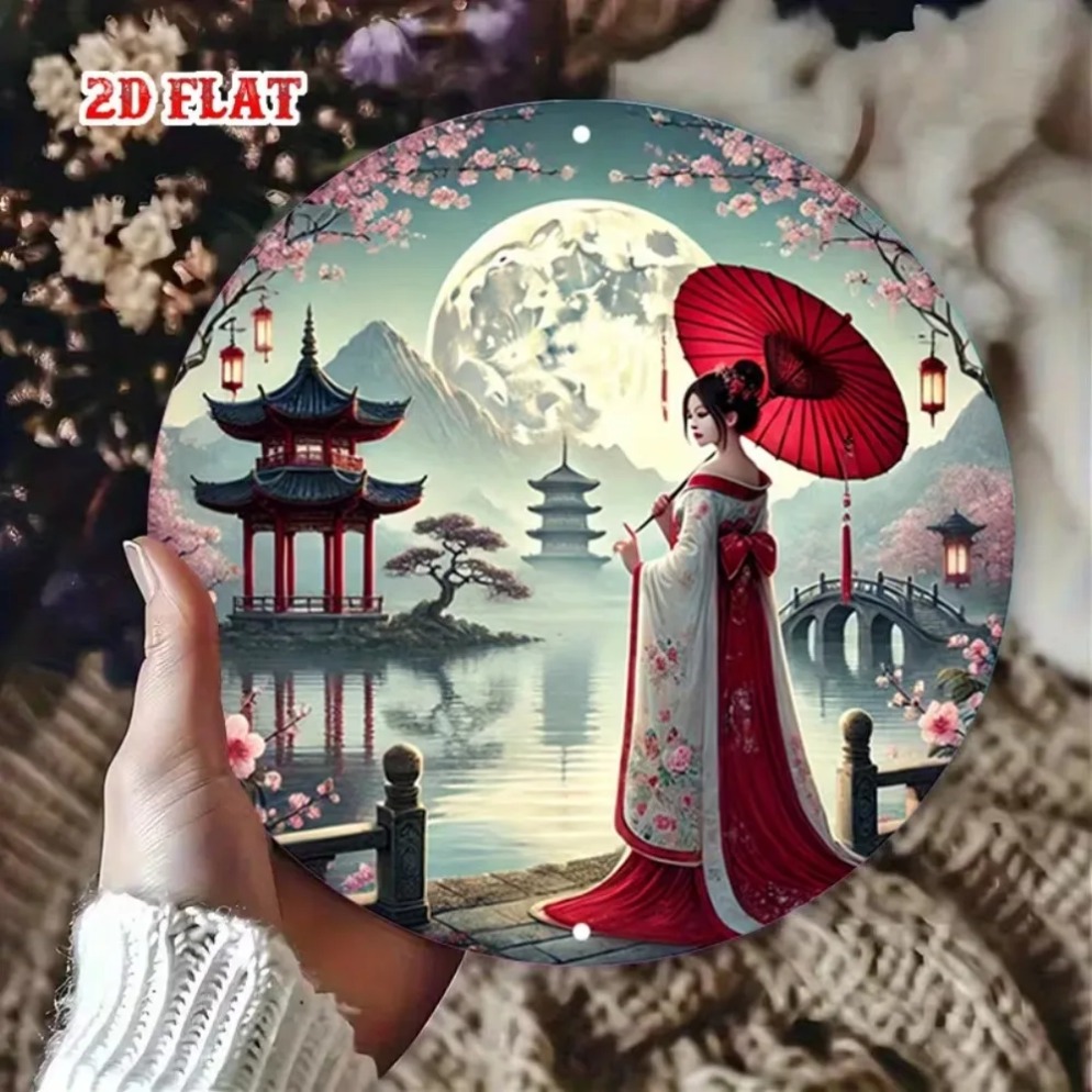 Vintage Japanese Sakura & Full - Vintage Collectible Plates review and price