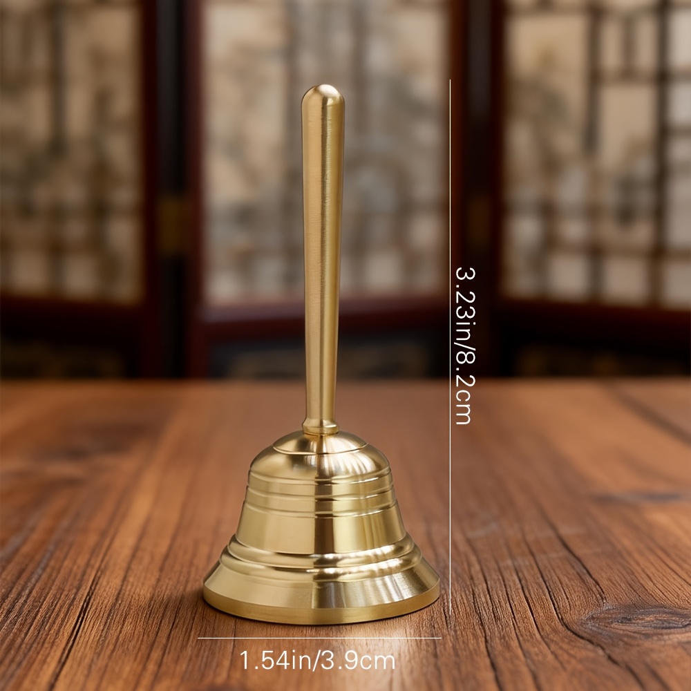 Brass Hand Crank Bell Retro De - Vintage Collectible Bells review and price